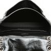 Sac bandoulière Saint Laurent  Niki Baby en cuir noir - Detail D3 thumbnail