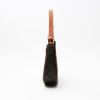 Celine  Ava medium model  handbag  "Triomphe" canvas  and brown leather - Detail D6 thumbnail