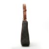 Celine  Ava medium model  handbag  "Triomphe" canvas  and brown leather - Detail D5 thumbnail