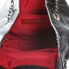 Chanel  Gabrielle Bucket shoulder bag  in black leather - Detail D3 thumbnail