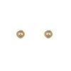 Paire de boucles d'oreilles Chopard Happy Diamonds Icon en or jaune et diamants - 00pp thumbnail