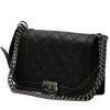 Chanel  Boy shoulder bag  in black quilted leather - 00pp thumbnail