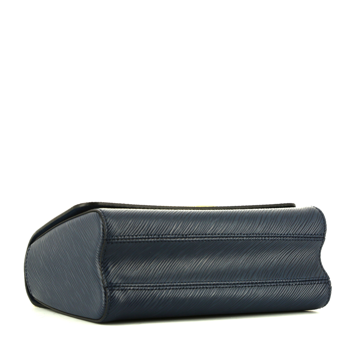 Louis Vuitton  Twist shoulder bag  in blue epi leather - Detail D5