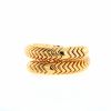 Bulgari Spiga  1980's bracelet in yellow gold - 360 thumbnail