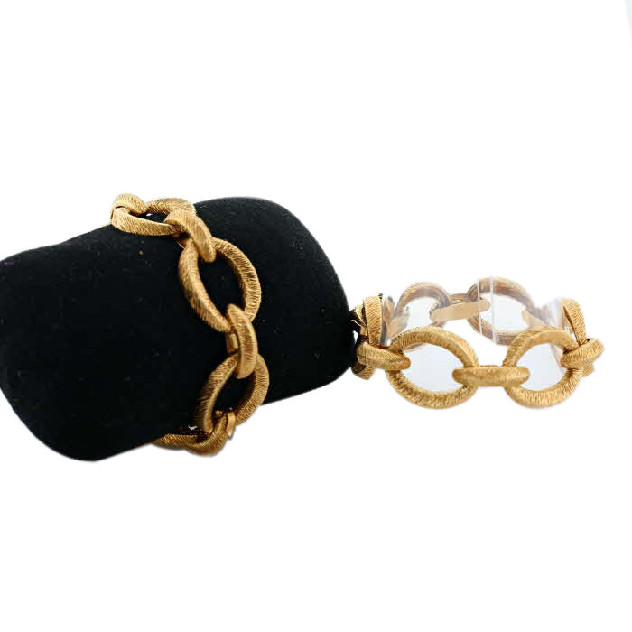 Collana  trasformabile Vintage  in oro giallo - Detail D2