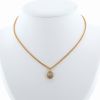 Chopard Happy Diamonds necklace in yellow gold and diamonds - 360 thumbnail