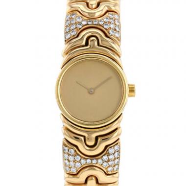 Montre Bulgari Parentesi en or jaune Ref: Bulgari - BJ01  Vers 2000