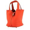 Hermès  Picotin Lock handbag  in orange togo leather - 00pp thumbnail