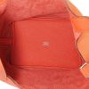 Bolso de mano Hermès  Picotin Lock en cuero togo naranja - Detail D2 thumbnail