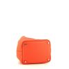 Bolso de mano Hermès  Picotin Lock en cuero togo naranja - Detail D4 thumbnail
