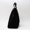 Bolsa de viaje Hermès  Heeboo en lona negra y cuero negro - Detail D7 thumbnail