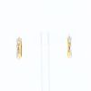 Paire de boucles d'oreilles Cartier  en or jaune et or blanc - 360 thumbnail