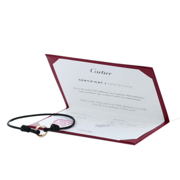 Bracelet Cartier Trinity en 3 ors - Detail D2