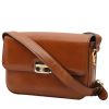 Celine  Vintage bag worn on the shoulder or carried in the hand  in brown leather - 00pp thumbnail
