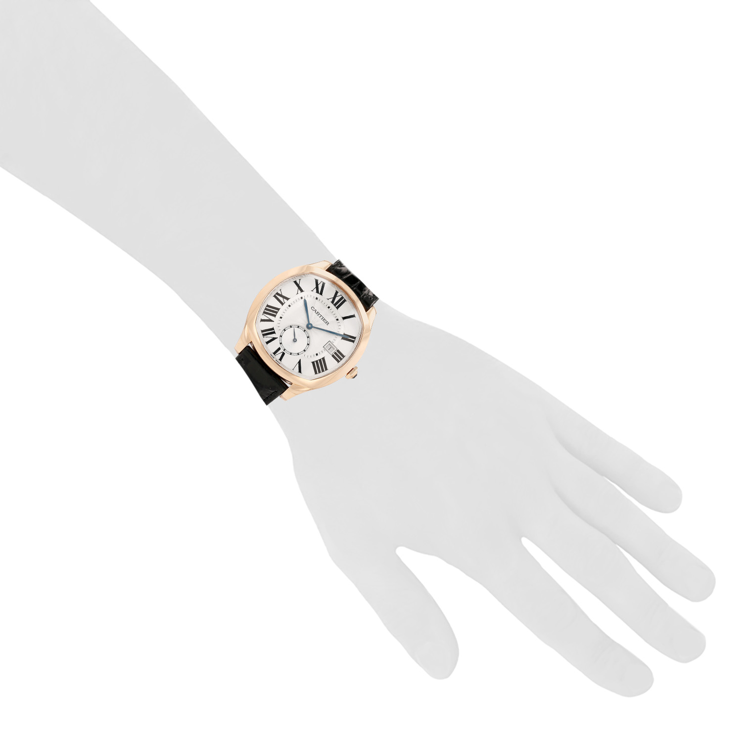 Reloj Cartier Drive de oro rosa Ref: Cartier - 3651  Circa 2016 - Detail D1