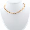 Collar Hermès Chaine d'Ancre modelo pequeño de oro rosa - 360 thumbnail