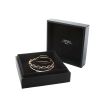 Bracelet Hermès Kelly en or rose et diamants - Detail D2 thumbnail