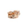 Hermès Alchimie ring in pink gold and diamonds - 00pp thumbnail