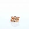 Anello Hermès Alchimie in oro rosa e diamanti - 360 thumbnail