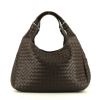 Bottega Veneta  Campana handbag  in brown intrecciato leather - 360 thumbnail