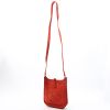 Bolso bandolera Hermès  Mini Evelyne en cuero de ternero doblis rojo - Detail D2 thumbnail