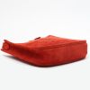 Sac bandoulière Hermès  Mini Evelyne en veau doblis rouge - Detail D5 thumbnail