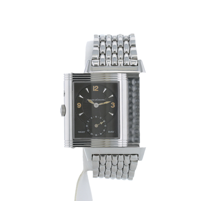 Reloj Jaeger-LeCoultre Reverso-Duoface de acero Ref: Jaeger Lecoultre - 270854  Circa 2000 - Detail D2