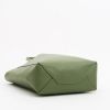 Celine  Cabas shopping bag  in green grained leather - Detail D6 thumbnail