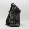 Mochila Loewe   en cuero negro - Detail D6 thumbnail