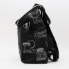 Loewe   backpack  in black leather - Detail D7 thumbnail