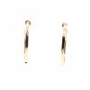 Hermès Mini Clou hoop earrings in pink gold - 360 thumbnail