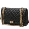 Bolso de mano Chanel  Chanel 2.55 en cuero acolchado negro - 00pp thumbnail