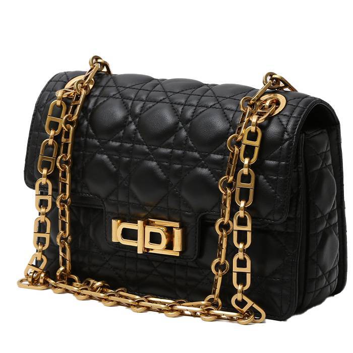 Christian Dior Lady Dior Dior Handbag Black Lamb Made In Italy Product Of  2001 – diorellame