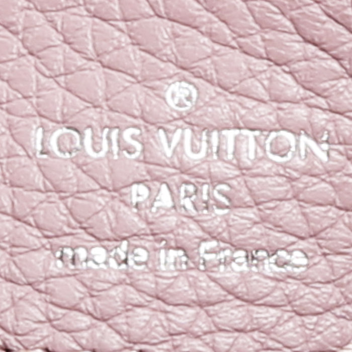 Louis Vuitton  Capucines BB handbag  in pink leather taurillon clémence - Detail D5