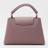 Louis Vuitton  Capucines BB handbag  in pink leather taurillon clémence - Detail D9 thumbnail