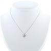 Collar Chanel Comètes modelo pequeño de oro blanco y diamantes - 360 thumbnail