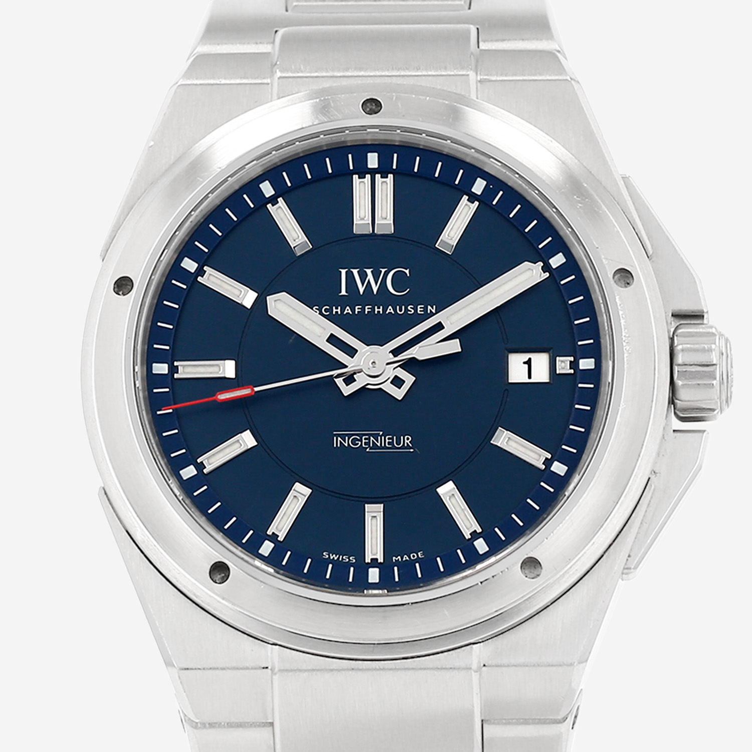 IWC Ingenieur "Laureus Sport for Good Foundation" in stainless steel Ref: 323909 Circa 2017