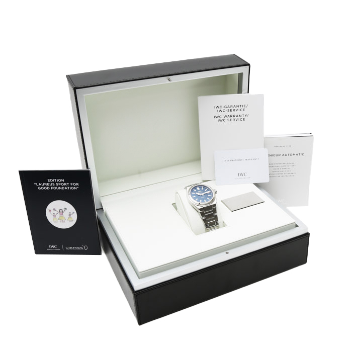 Reloj Ingenieur "Laureus Sport for Good Foundation"de acero Ref: IWC - 323909  Circa 2017