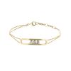 Bracelet Messika Move en or jaune et diamants - 00pp thumbnail