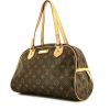 Louis Vuitton  Montorgueil handbag  in brown monogram canvas  and natural leather - 00pp thumbnail