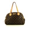 Borsa Louis Vuitton  Montorgueil in tela monogram marrone e pelle naturale - 360 thumbnail