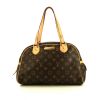 Louis Vuitton  Montorgueil handbag  in brown monogram canvas  and natural leather - 360 thumbnail