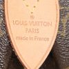 Bolso de mano Louis Vuitton  Montorgueil en lona Monogram marrón y cuero natural - Detail D3 thumbnail