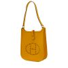 Hermès  Mini Evelyne handbag  in yellow epsom leather - 00pp thumbnail