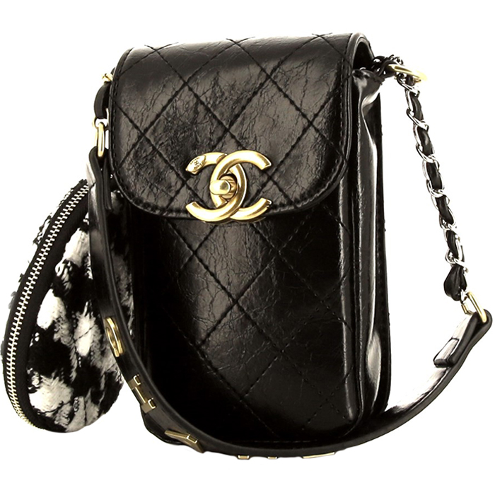 Chanel quilted store sling bag