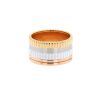 Boucheron  Quatre White Edition large model ring in 3 golds and ceramic - 00pp thumbnail