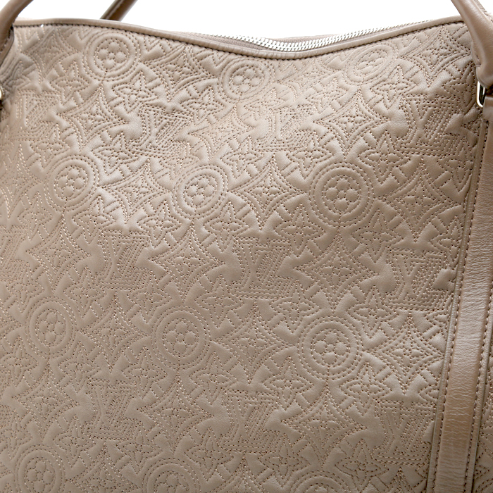 Borsa Louis Vuitton Ixia in pelle marrone - Detail D1