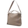 Louis Vuitton  Ixia handbag  in brown leather - Detail D2 thumbnail