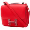 Hermès  Constance shoulder bag  in red epsom leather - 00pp thumbnail