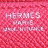 Hermès  Constance shoulder bag  in red epsom leather - Detail D4 thumbnail